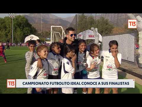 Colegio Pedro de Valdivia de Peñalolén campeón metropolitano del campeonato Futbolito Ideal sub13