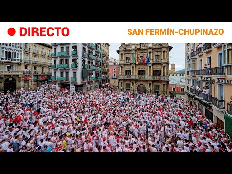 SAN FERMÍN 2024: EL CHUPINAZO,  por DANTZARIS , ARRANCA las FIESTAS en PAMPLONA | RTVE