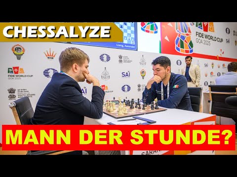 When theory becomes practice | Sarana vs. Martinez Alcantara | FIDE World Cup 2025 Round 4 Game 1