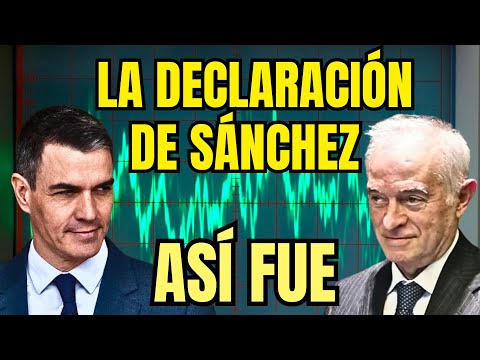 ¡ESCUCHE la declaración de PEDRO SÁNCHEZ por el 'CASO BEGOÑA'! ASÍ fue el CARA a CARA con PEINADO