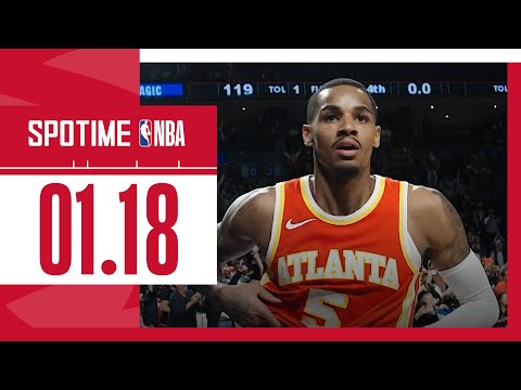 [SPOTIME NBA] 심장이 쫄깃 올랜도 vs 애틀랜타 & TOP5 (01.18)