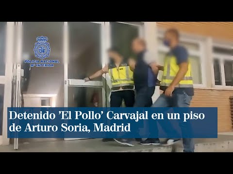 La DEA localizó a 'El Pollo' Carvajal en Madrid tras hacerse una operación de cirugía estética