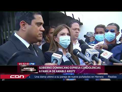 Gobierno dominicano expresa condolencias a familia de Amable Aristy