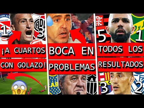 RIVER elimina a ARGENTINOS con GOLAZO de ROMERO+ Prohíben a BOCA jugar el torneo+ Arde LIBERTADORES