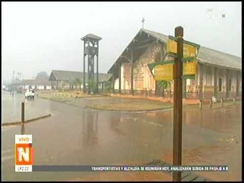 26092024 LA LLUVIA LLEGÓ EN GRAN INTESIDAD EN DIFERENTES ZONAS DE LA CHUQITANÍA UNO