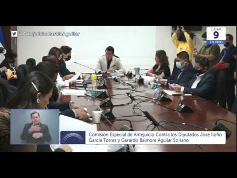 #ELSAVADOR | COMISIÓN DE ANTEJUICIO CONTRA LOS DIPUTADOS DE NUEVAS IDEAS