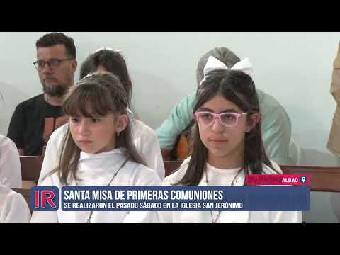 Misa de primeras comuniones 2024 en Aldao