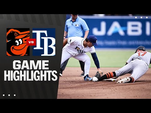 Orioles vs. Rays Game Highlights (7/20/25) | MLB Highlights