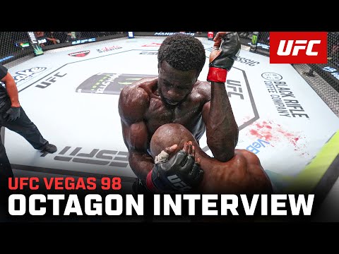 Chidi Njokuani Octagon Interview | UFC Vegas 98