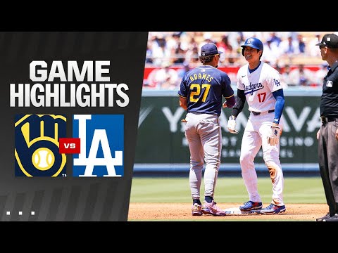 Brewers vs. Dodgers Game Highlights (7/7/24) | MLB Highlights