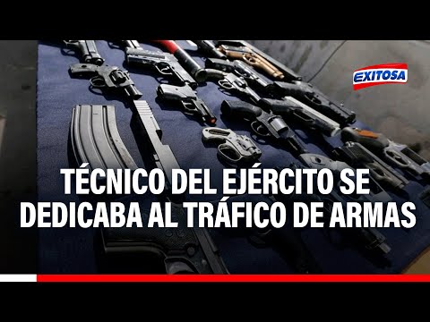 Detienen a técnico del Ejército dedicado al tráfico de armas:Será dado de baja, dice Jorge Chávez