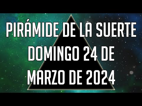 Pirámide de la Suerte para el Domingo 24 de Marzo de 2024 - Lotería de Panamá