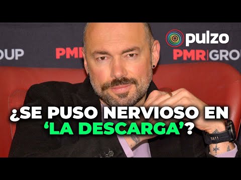 ¿Se puso nervioso Santiago Cruz en 'La descarga'? | Pulzo