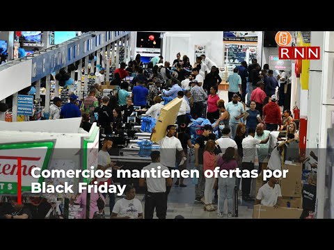 Black Friday: Comercios extienden ofertas todo el fin de semana