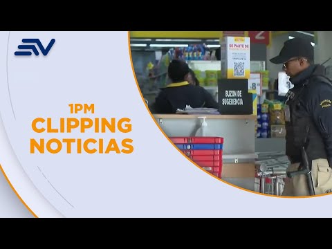 Siete delincuentes robaron 60 mil dólares de un supermercado en Quito | Televistazo | Ecuavisa