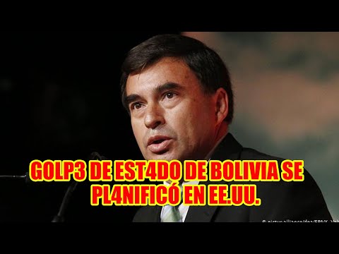 EXMINISTRO JUAN RAMON QUINTANA EXPLICA COMO SE CONFORMÓ EL BLOQUE GOLPIST4 DEL 2019 EN BOLIVIA..