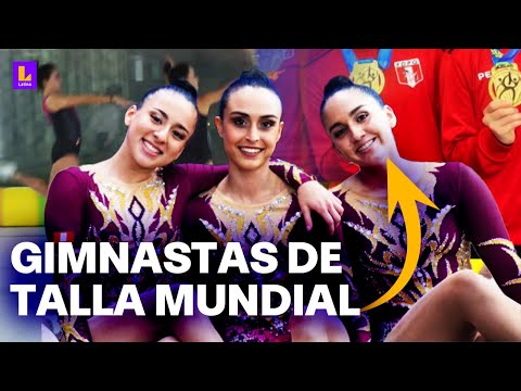 Un trío de oro: Conoce a las gimnastas que representan mundialmente a Perú