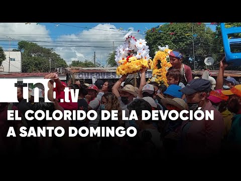 Fiesta, color y tradición para celebrar a Santo Domingo de Guzmán - Nicaragua