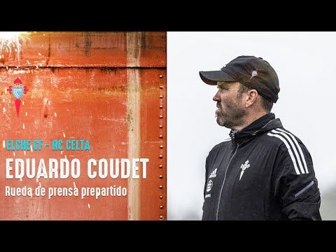 Rueda de prensa de Eduardo Coudet previa al Elche CF - RC Celta.