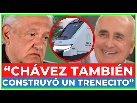 TERMINÓ ABANDONADO: IGUAL que HUGO CHÁVEZ, AMLO GASTÓ MILLONES en un 'TREN MAYA' que NO FUNCIONA