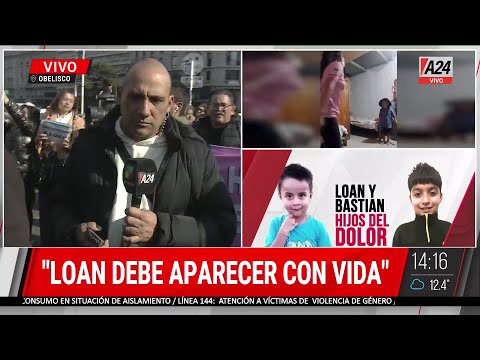 MARCHA POR LOAN EN EL OBELISCO