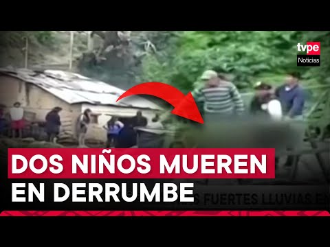 Ayacucho: vivienda colapsa tras fuertes lluvias y deja dos menores muertos