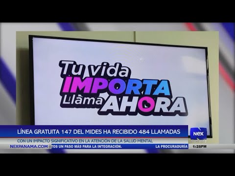 Li?nea gratuita 147 del MIDES ha tenido un impacto en la atencio?n de la salud mental