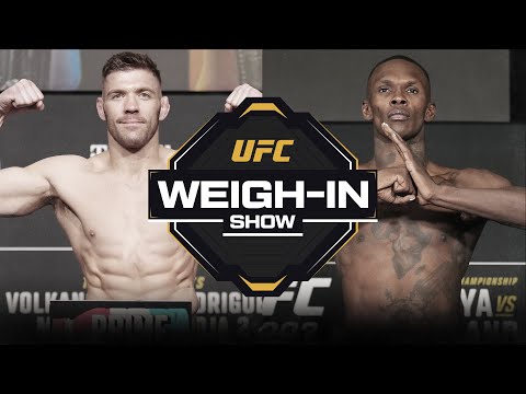 UFC 305: Morning Weigh-In Show