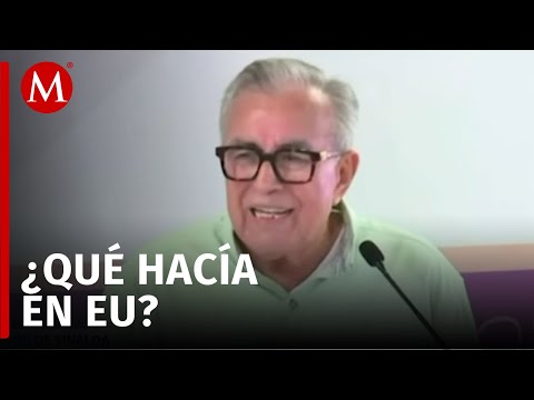 Rubén Rocha explica viaje a EU el día de la captura de 'El Mayo' Zambada