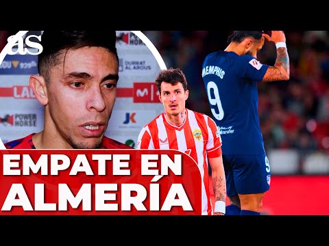 ALMERÍA 2 - ATLÉTICO 2 | GABRIEL PAULISTA tras el empate