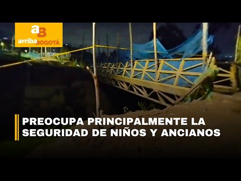 Puente peatonal en mal estado pone en riesgo a la comunidad del Danubio Azul | CityTv