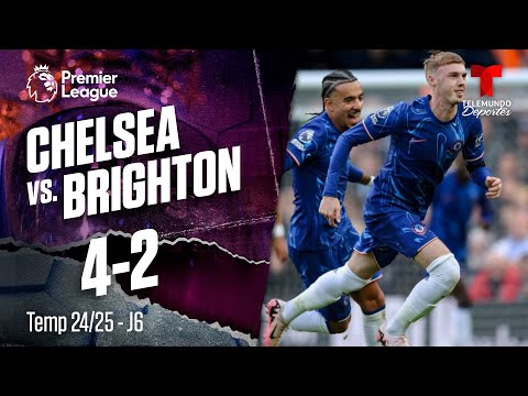 Highlights & Goals: Chelsea vs. Brighton 4-2  | Premier League | Telemundo Deportes