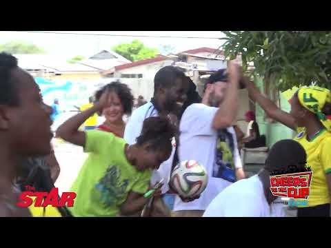 CHEERS TO THE CUP: Trench Town jubilant as Brazil progresses