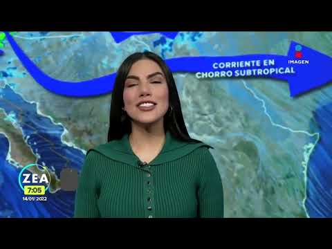 Pronóstico del tiempo 14 de enero de 2022 | Noticias con Francisco Zea