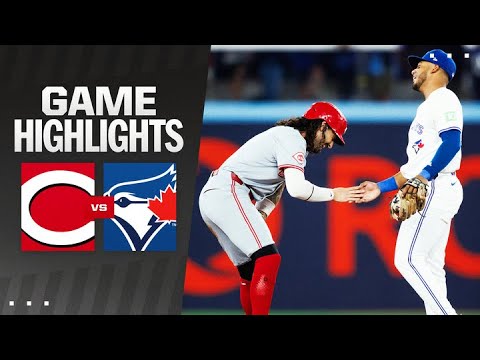 Reds vs. Blue Jays Game Highlights (8/20/24) | MLB Highlights