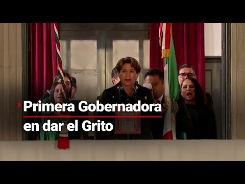 UN GRITO HISTÓRICO | Delfina Gómez, primera mujer en dar el Grito de Independencia en el Edomex