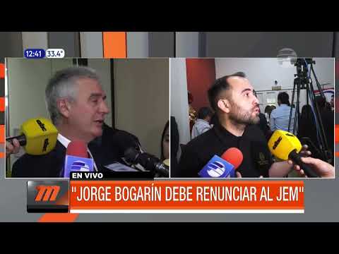 Jorge Bogarín debe renunciar opinan legisladores