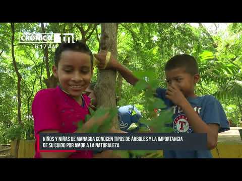 INAFOR promueve amor a la naturaleza entre la niñez nicaragüense