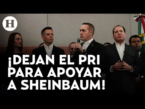 Ex priistas crean Alianza Progresista para apoyar a Sheinbaum: Rubalcava, Eruviel y Murat se suman