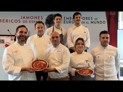 El chef Mario Sandoval promueve las bondades del jamón ibérico en Sevilla