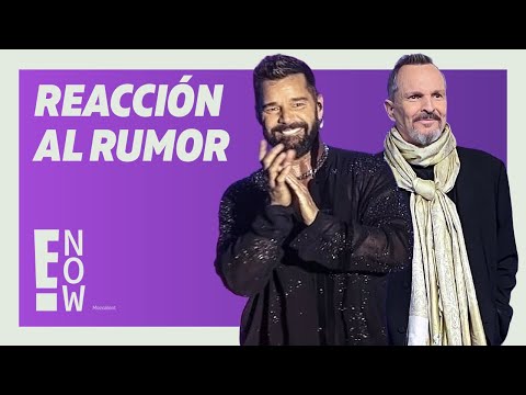 Ricky Martin reacciona a los rumores de romance con el ex de Miguel Bosé