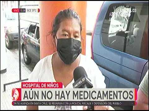 29032023 NO HAY MEDICAMENTOS EN EL HOSPITAL DE NIÑOS RED UNITEL