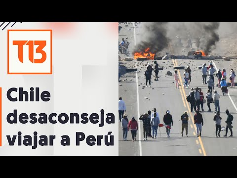Gobierno recomienda no viajar a Perú ante protestas que ya dejan 48 muertos