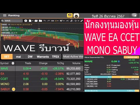 WAVEรีบาวน์นักลงทุนมองหุ้นW