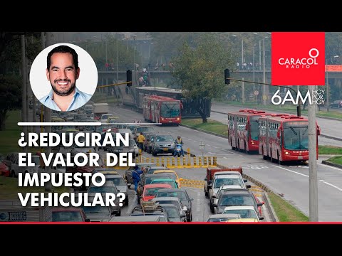 ¿En qué consiste la propuesta para reducir el impuesto vehicular en Bogotá? | Caracol Radio