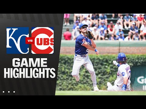 Royals vs. Cubs Game Highlights (7/23/25) | MLB Highlights