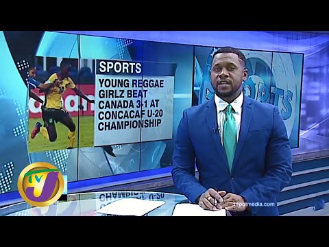 TVJ Sports News: Young Reggae Girlz Secure Historic Win over Canada - February 26 2020