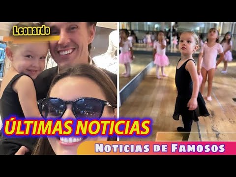 TELEMUNDO NOTICIA| Así son las clases de mini ballet que practica Ana García Moritán, la hija d...