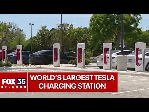 World's largest Tesla charging station coming to Florida
