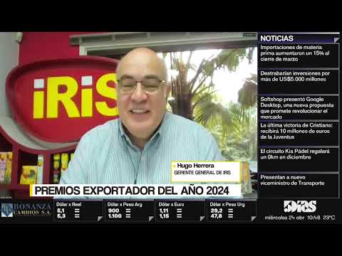 Hugo Herrera  | PREMIOS EXPORTADOR DEL AÑO 2024 | MONITOR ECONOMICO | 5díasTV